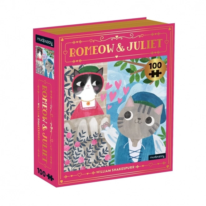Puzzle Kotki Romeow & Juliet 100 elementów