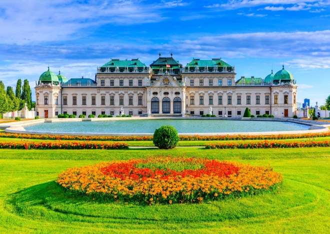 Puzzle Pałac Belweder Wiedeń 1000 elementów