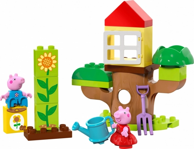 LEGO DUPLO 10431 Świnka Peppa - ogród i domek na drzewie