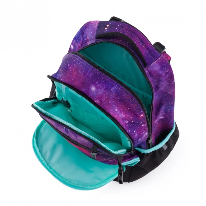 Szkolny plecak OXY ombre galaxy