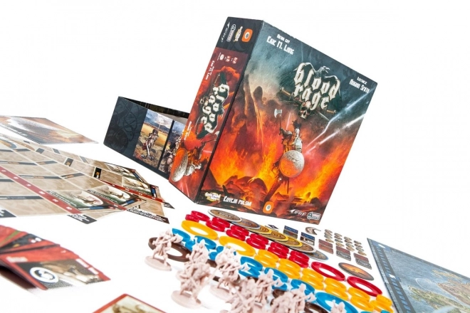 Strategiczna gra planszowa Blood Rage