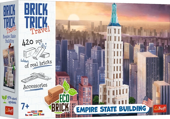 Klocki TREFL BRICK TRICK Travel: Empire State Building XL (420 elementów)