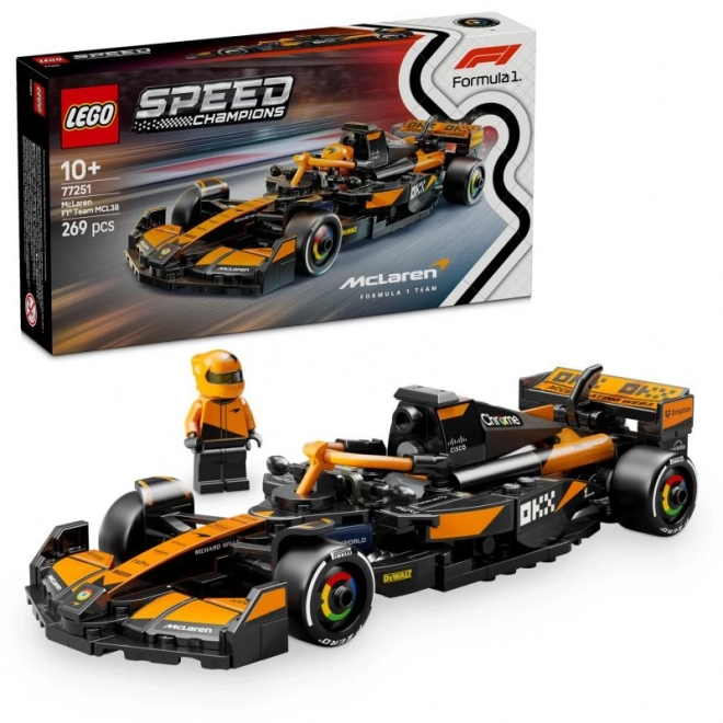 LEGO® Speed Champions 77251 Samochód wyścigowy McLaren F1® Team MCL38