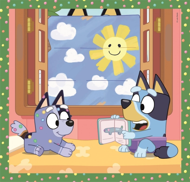 CLEMENTONI Puzzle Bluey 3x48 kawałków