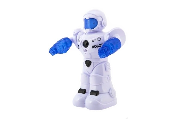 Jeżdżący mówiący robot ze światłem i dźwiękiem w pudełku