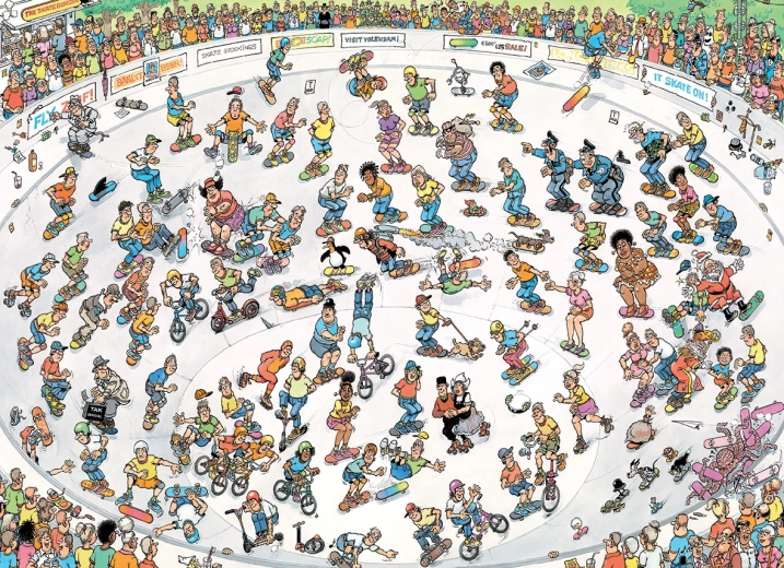 Puzzle Jazda na torze 2000 elementów JUMBO