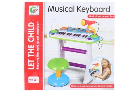 Pianinko niebieskie