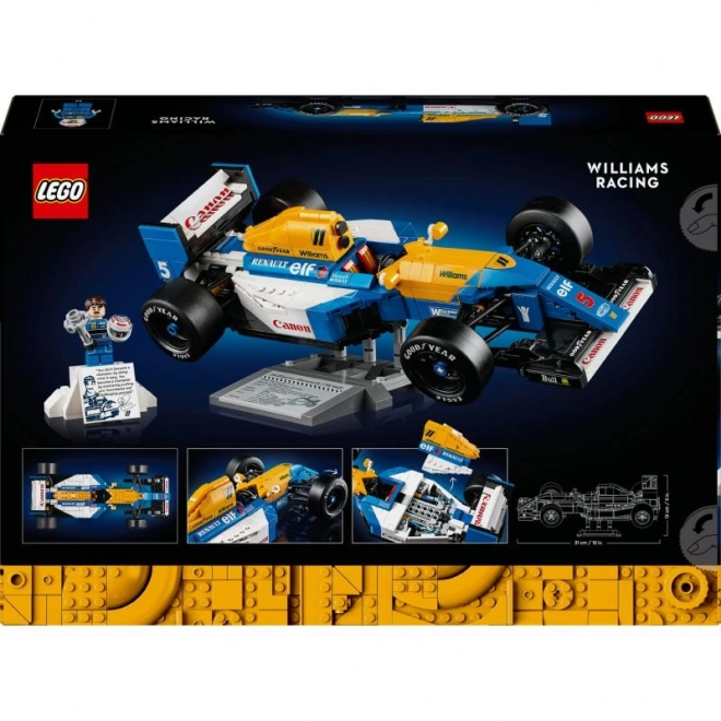 LEGO Icons 10353 Williams Racing FW14B z Nigelem Mansellem