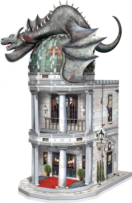 3D puzzle WREBBIT Harry Potter: Bank Gringotta 300 części