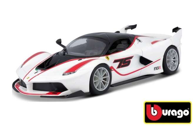 Bburago 1:24 Ferrari Racing FXX K Biały