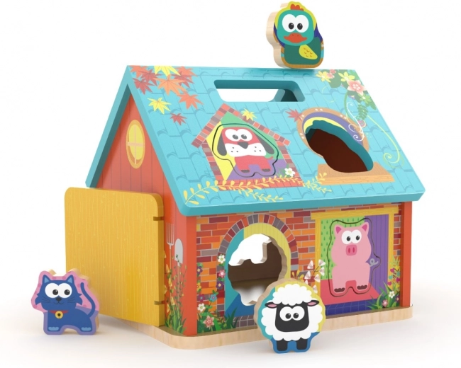 Nauka kształtów i zwierzątek przez zabawę