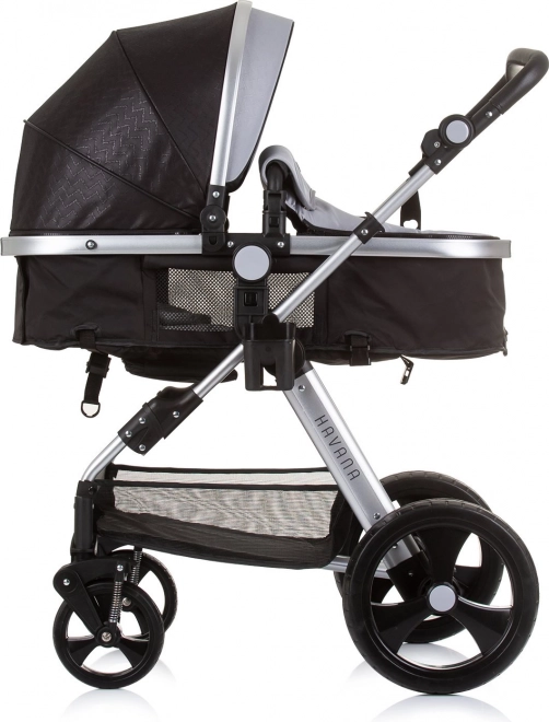 CHIPOLINO Wózek podróżny HAVANA 2w1 Obsidian