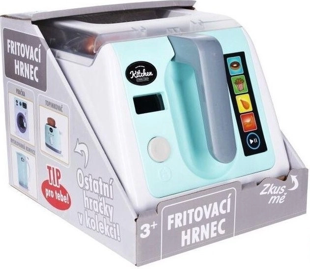 Frytkownica z efektami świetlnymi i dźwiękowymi