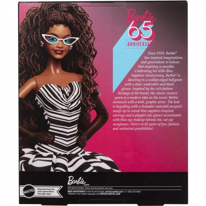 Barbie Signature 65. rocznica kolekcjonerska lalka - Brunetka