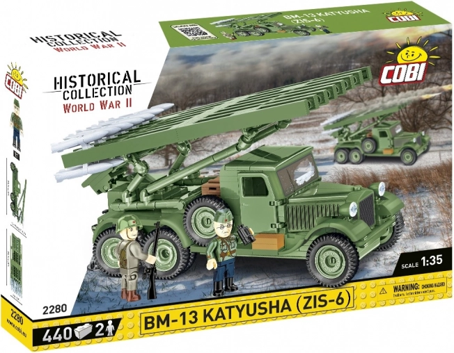 Klocki BM-13 KATJUŚA (ZIS-6) 1:35