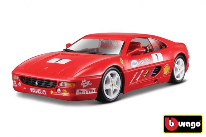 Bburago 1:24 Ferrari Racing F355 Challenge Czerwony