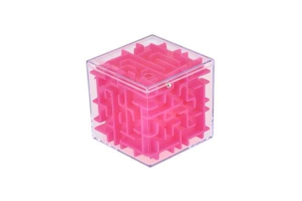 Kostka zagadka plastowa 5x5cm mix kolorów