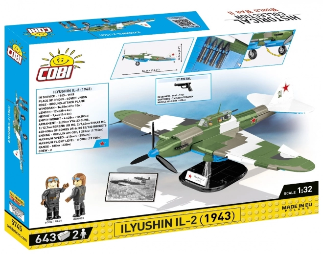 Klocki Historyczna Kolekcja WWII Ilyushin Il-2 1943