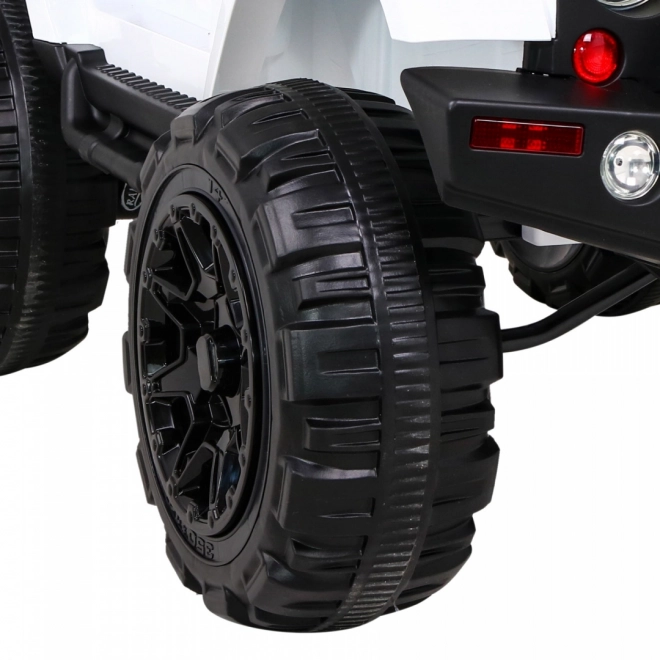 Dziecięcy samochodzik elektryczny All Terrain Jeep Biały