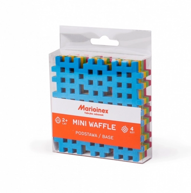 Klocki konstrukcyjne Mini Wafers Mini Base 4 sztuki