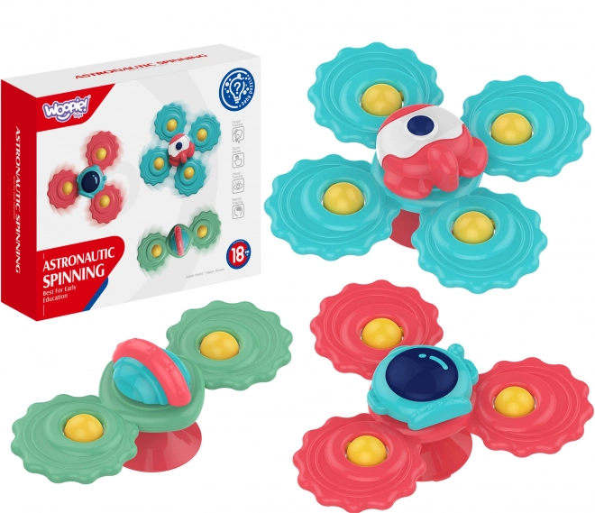 Woopie dziecięcych spinners zabawka gryzak zestaw 3 sztuki