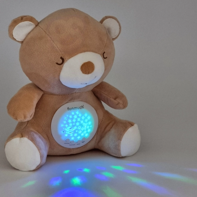 Woopie Baby uspokajający pluszak z projektorem miś 2w1