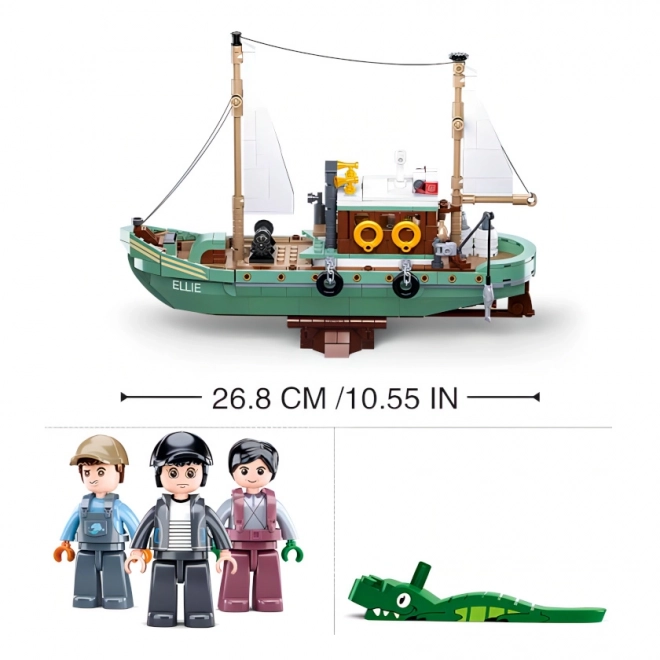 Sluban ModelBricks M38-B1119 Łódź Rybacka Ellie