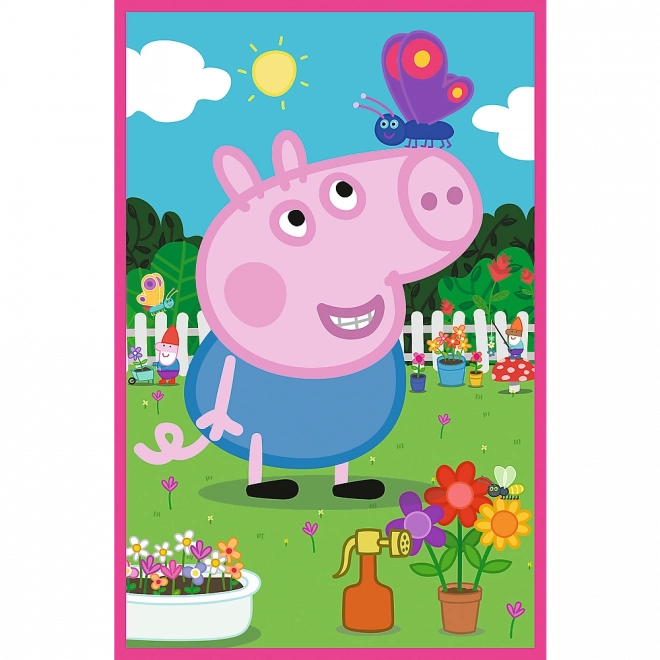 Puzzle 3x50 Peppa Pig - Siła przyjaźni