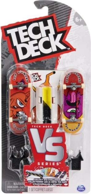 Tech Deck fingerboard – zestaw podwójny z przeszkodą