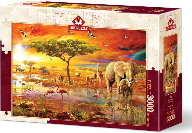 ART PUZZLE Puzzle Safari w Afryce 3000 elementów