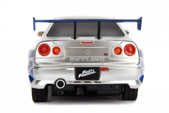 Szybcy i wściekli RC auto Nissan Skyline 1:24