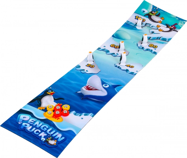 Mata do gry z lodowym motywem i punktacją