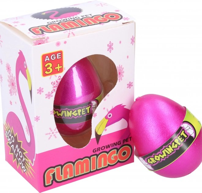 Jajo z rosnącym Flamingiem