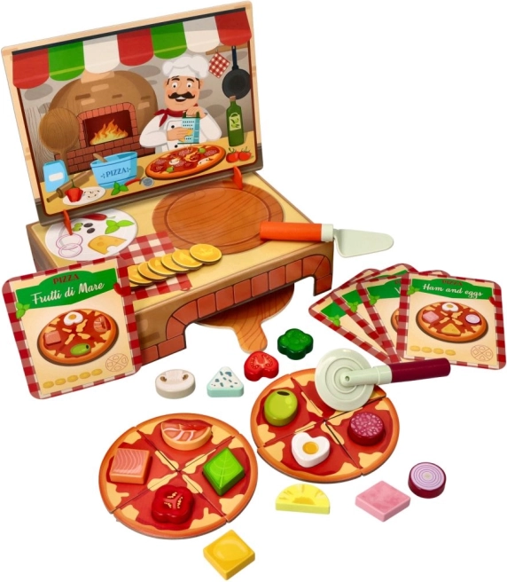 Pizzeria Carlo - drewniana zabawka