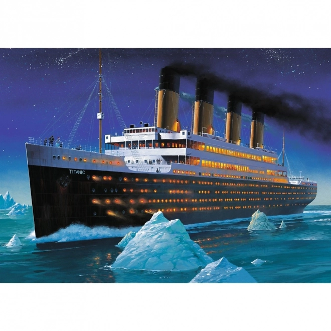 Puzzle Titanic 1000 elementów w pudełku 40x27x6cm