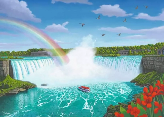 Puzzle Wodospady Niagary 1000 elementów