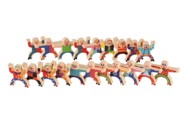 Gra balansująca herkules mini plastik 26 szt. 3 kolory w pudełku 21x19x3,5cm