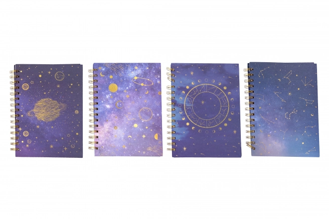 Notes z spiralą 15x21 cm, 100 stron - Zodiak