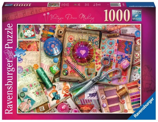Puzzle Ravensburger Wysoka krawiectwo 1000 elementów