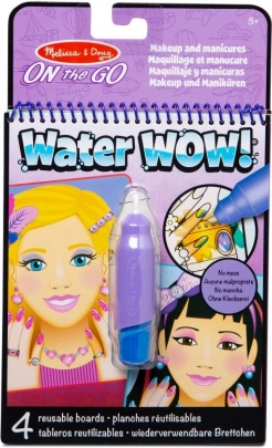 Wodne kolorowanki Water WOW – makijaż i manicure
