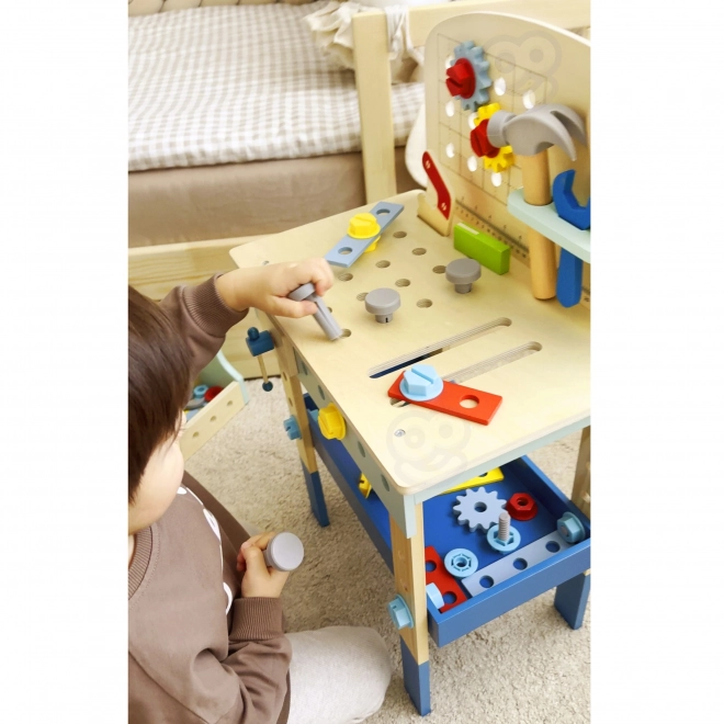 Drewniany stół roboczy Tooky Toy