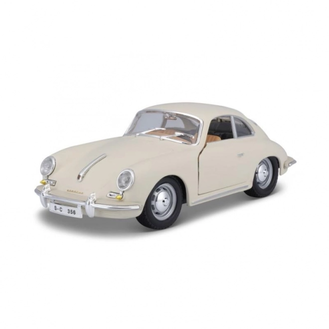 Bburago 1:24 Porsche 356B Coupe (1961) Kość słoniowa