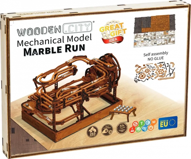 WOODEN CITY 3D drewniane puzzle Kulodrom 265 części