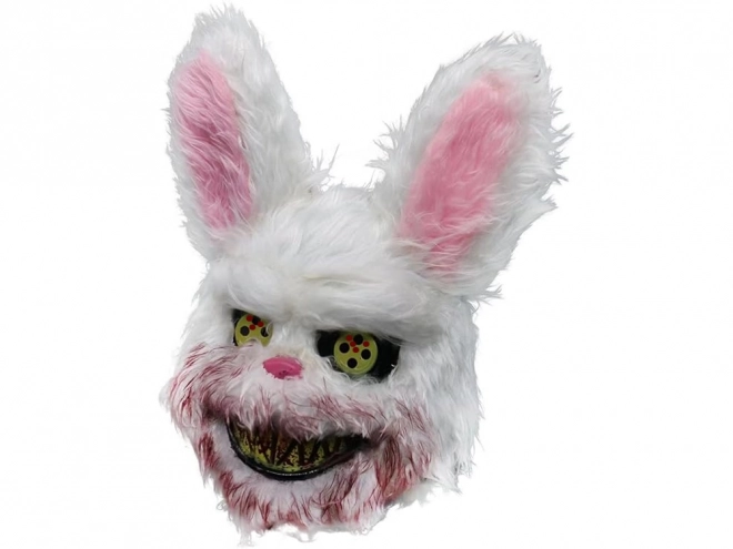 Halloweenowa maska Królik przerażające stworzenie
