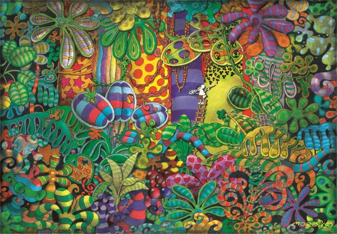 Puzzle 1500 części Mordillo Malarz