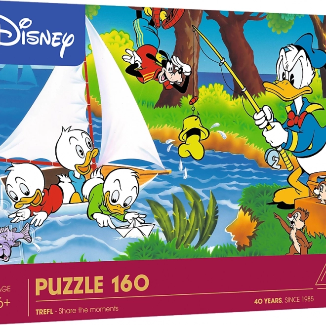Puzzle Przygoda nad jeziorem 160 elementów