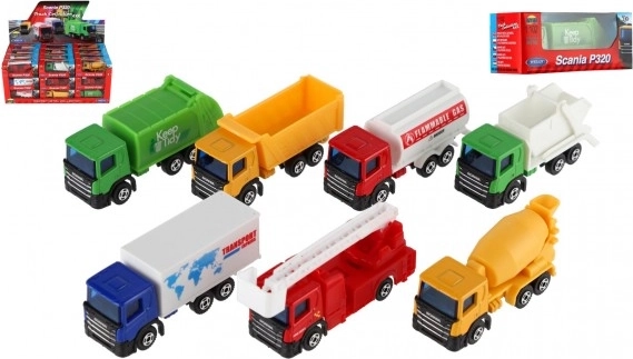 Ciężarówki Welly Scania dla dzieci