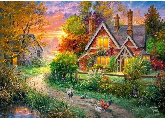 Puzzle Ciepło Domu 500 elementów od Cherry Pazzi