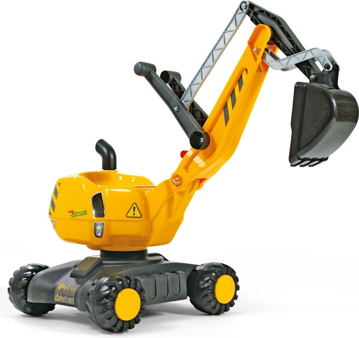 Rolly Toys rollyDigger dziecięca jeżdżąca koparka – żółta