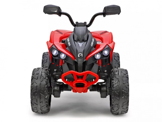 Dziecięcy terenowy Quad CAN-AM na akumulator – Czerwony